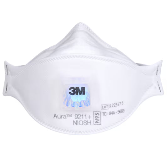 3M™ Aura™ Particulate Respirator 9211+, N95 120 EA/Case