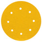 3M™ Stikit™ Gold Abrasive Disc 09358, 80D, 8 in (203 mm), Dust-Free, 100 Discs/Carton, 4 Cartons/Case