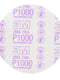 3M™ Hookit™ Finishing Film Abrasive Disc 260L 00969, 6 in, P1000, 100/Carton, 4 Cartons/Case