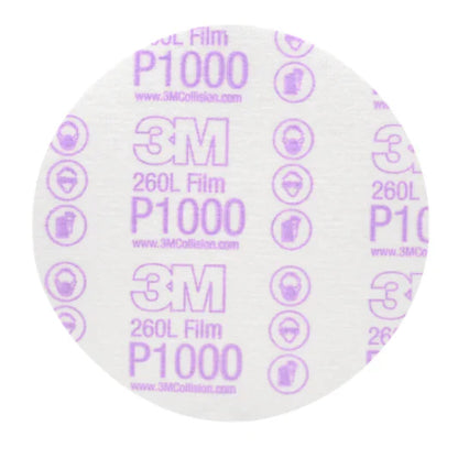 3M Hookit Finishing Film Abrasive Disc 260L
