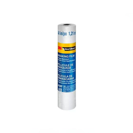 3M™ Hand-Masker™ Advanced Masking Film, AMF48-8C, 48 in x 180 ft x .35 mil (1,21 m x 54,8 m x .00889 mm)