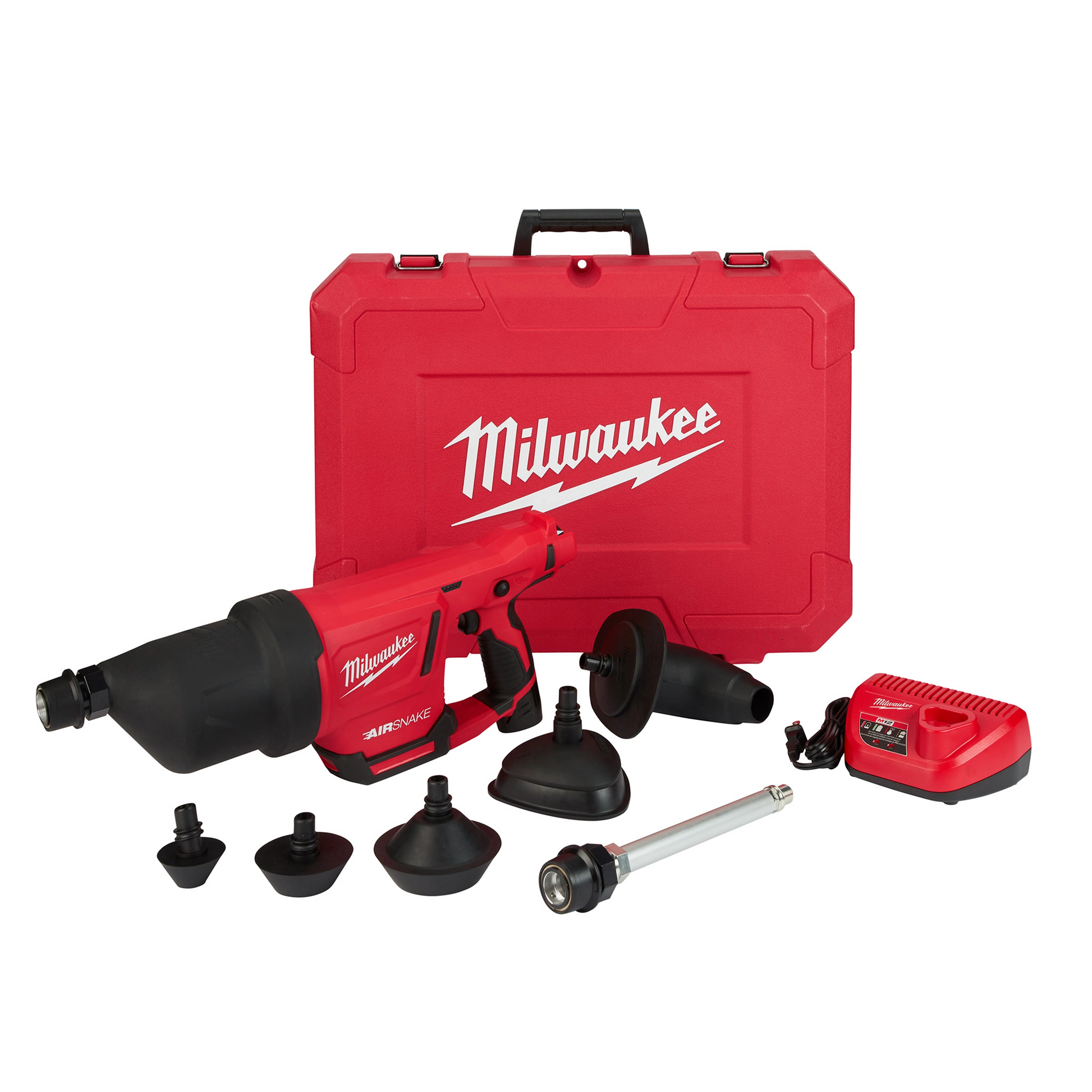 Milwaukee M12™ AIRSNAKE™ Drain Cleaning Air Gun Kit — 2572B-21