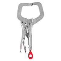 Milwaukee 6" TORQUE LOCK™ Locking C-Clamp Regular Jaws — 48-22-3532