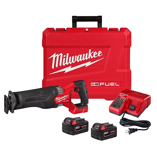 Milwaukee M18 FUEL™ SAWZALL® Reciprocating Saw - 2 Battery XC5.0 Kit — 2821-22