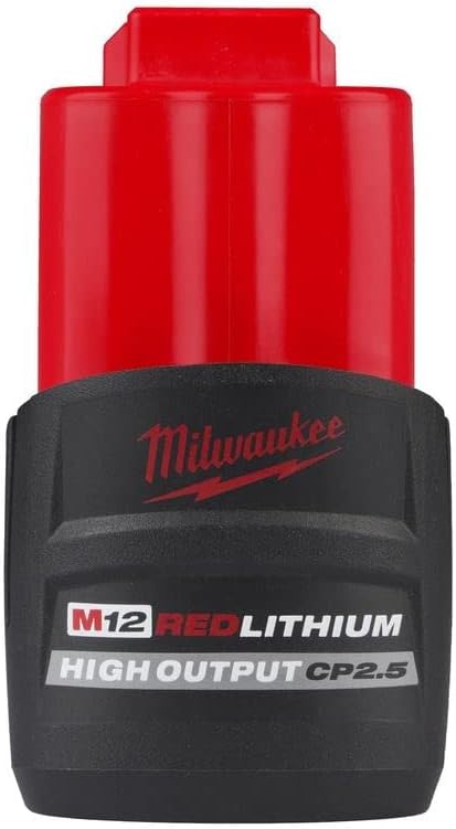 Milwaukee 48-11-2425 M12 REDLITHIUM HIGH OUTPUT CP2.5 Battery Pack