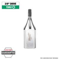 Milwaukee 3/8" Drive T20 TORX® Bit Socket — 45-34-1010
