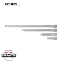 Milwaukee 4 pc 1/2” Drive Extension Set — 48-22-9342