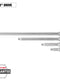 Milwaukee 4 pc 1/2” Drive Extension Set — 48-22-9342