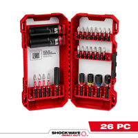 Milwaukee 26 PC SHOCKWAVE™ Impact Duty Drive and Fasten Set — 48-32-4408