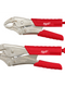 Milwaukee 2 PC TORQUE LOCK™ Curved Jaw Locking Pliers Set — 48-22-3402
