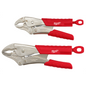 Milwaukee 2 PC TORQUE LOCK™ Curved Jaw Locking Pliers Set — 48-22-3402
