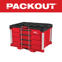 Milwaukee PACKOUT™ 4 Drawer Tool Box — 48-22-8444