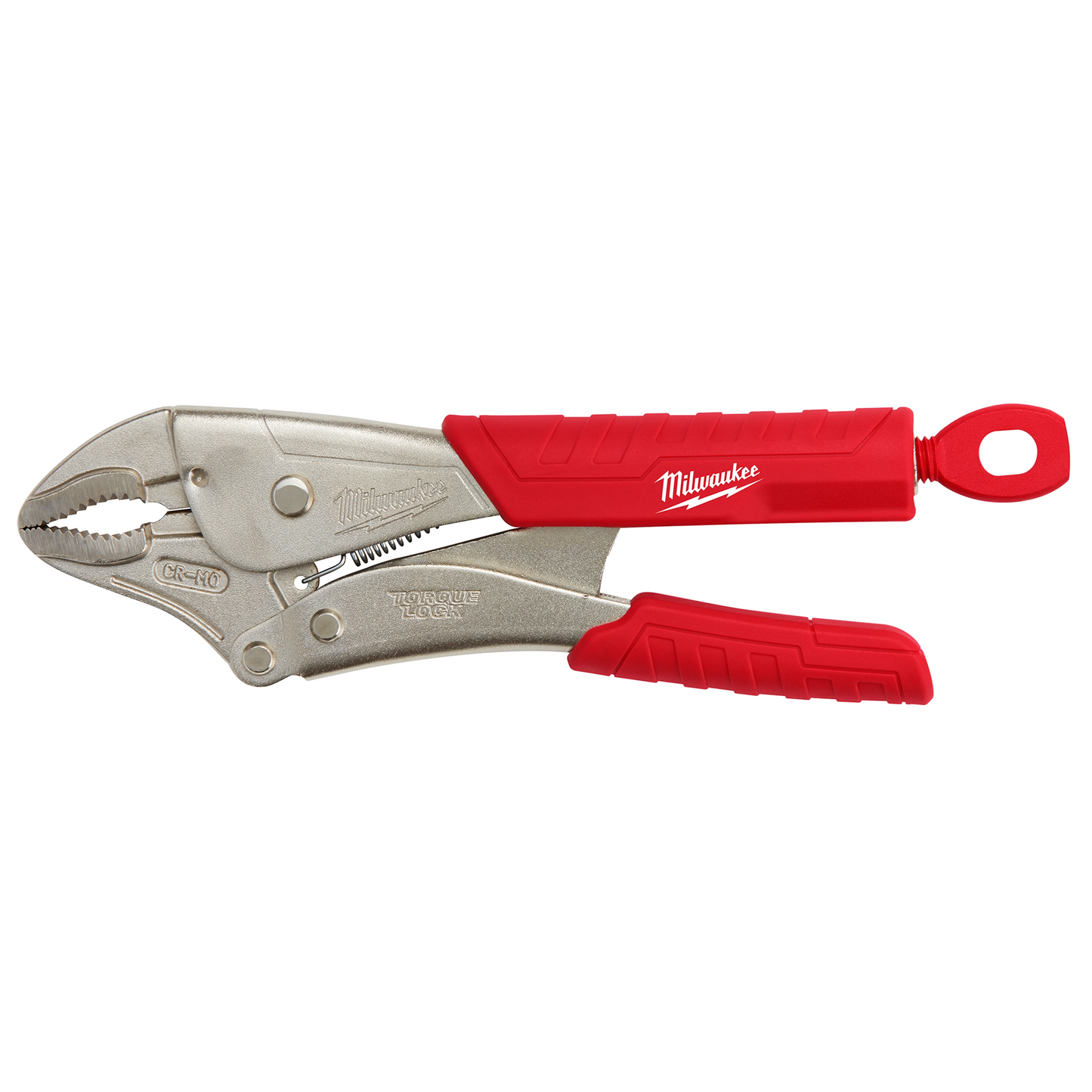 Milwaukee 10" TORQUE LOCK™ Curved Jaw Locking Pliers with Grip — 48-22-3410