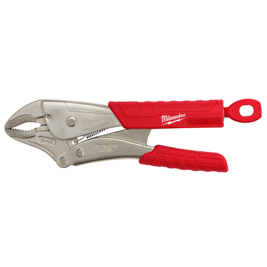 Milwaukee 10" TORQUE LOCK™ Curved Jaw Locking Pliers with Grip — 48-22-3410