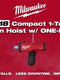 Milwaukee M18™ Compact 1-Ton Chain Hoist w/ ONE-KEY™ — 2983-22HD