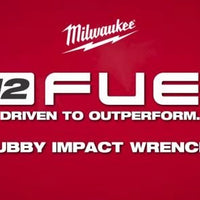 Milwaukee M12 FUEL™ Stubby 3/8" Impact Wrench — 2562-20