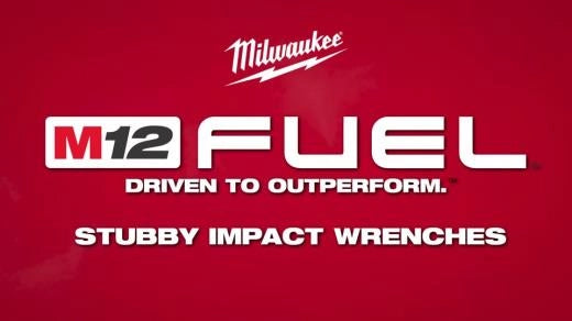 Milwaukee M12 FUEL™ Stubby 3/8" Impact Wrench — 2562-20