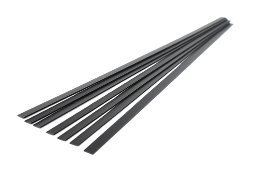 SEM 4Plastic Easy Weld Strips, Black 10 mm, 36-Pack, 10 mm / 36-pack, 4P-20-031