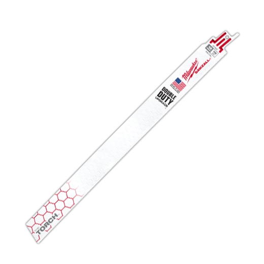 Milwaukee 12" 18 TPI TORCH™ SAWZALL® Blade for Medium Metal (5 PK) — 48-00-5789
