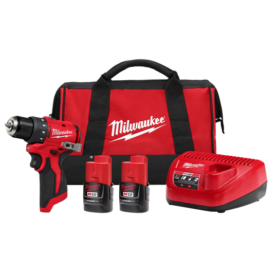 Milwaukee M12™ Subcompact Brushless 3/8" Drill/Driver Kit — 3401-22