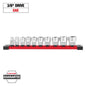 Milwaukee 10 pc 3/8" SAE Sockets with FOUR FLAT™ Sides — 48-22-9403