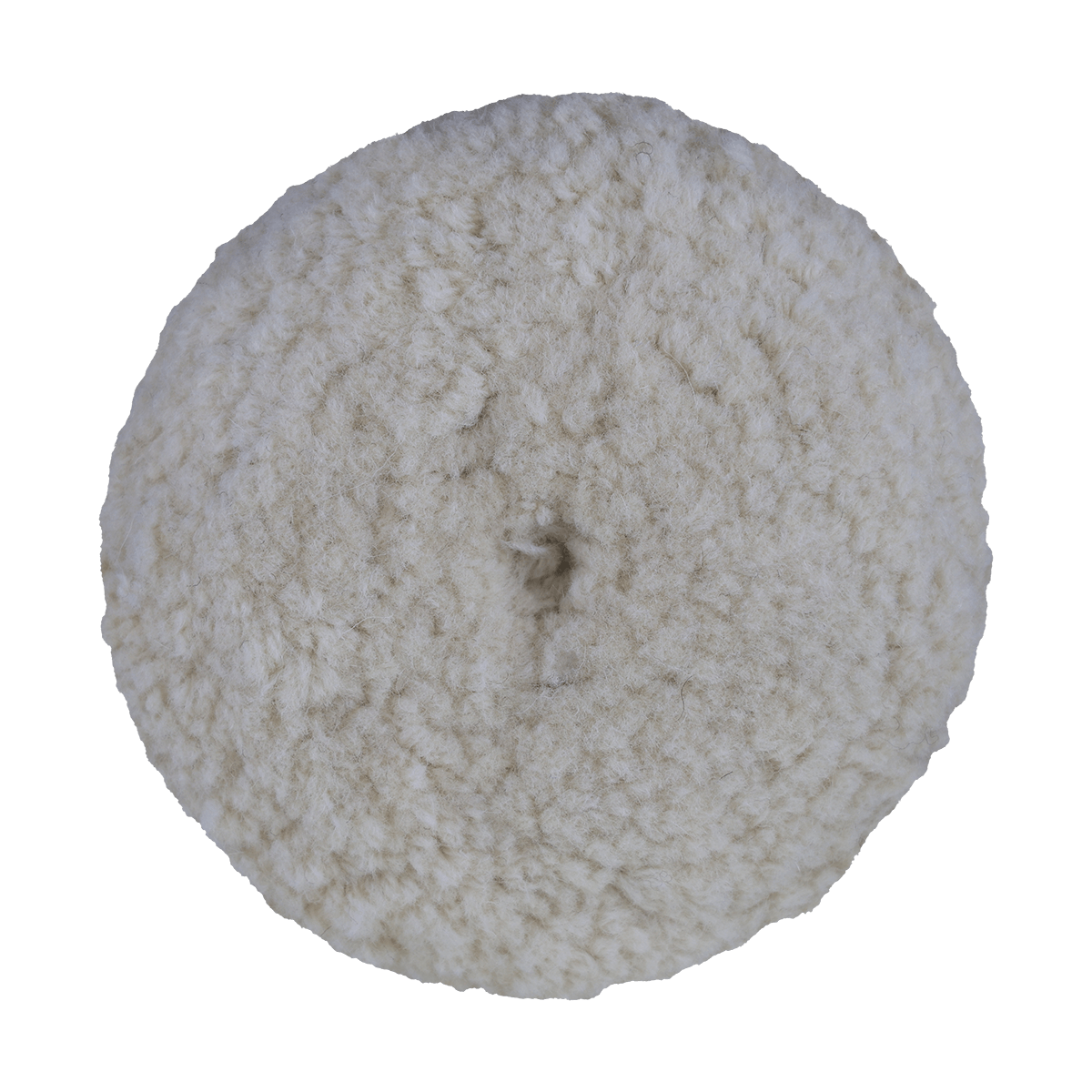 Buff and Shine 501G 5 in Natural Wool Cutting Pad