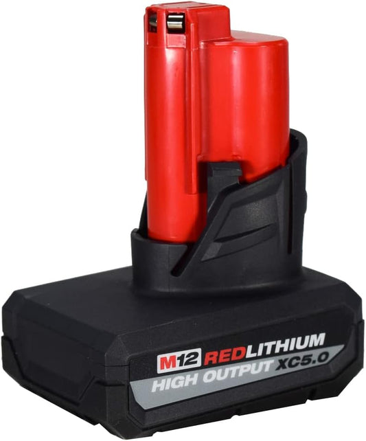 Milwaukee 48-11-2450 M12 REDLITHIUM HIGH OUTPUT XC5.0 Battery Pack