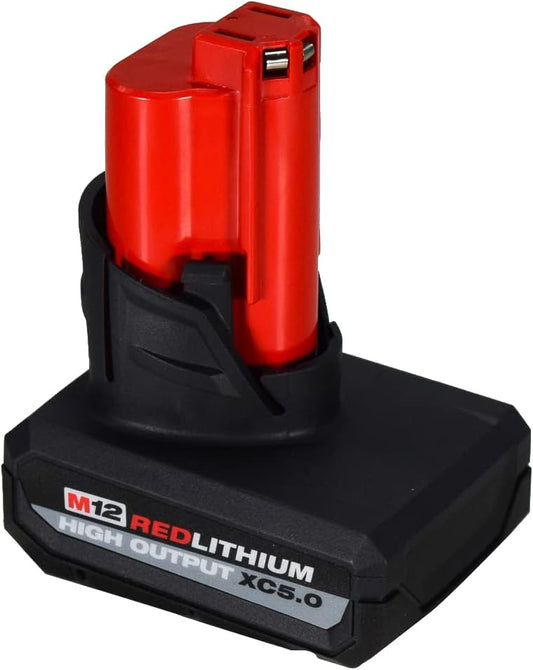 Milwaukee 48-11-2450 M12 REDLITHIUM HIGH OUTPUT XC5.0 Battery Pack