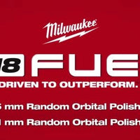 Milwaukee M18 FUEL™ 15mm Random Orbital Polisher Kit — 2684-22HD