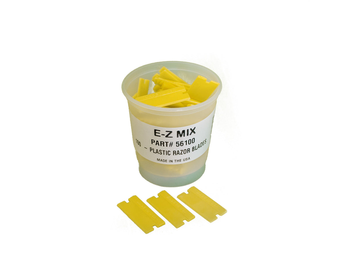 E-Z Mix 56100 1 in — 100 plastic blades per purchase
