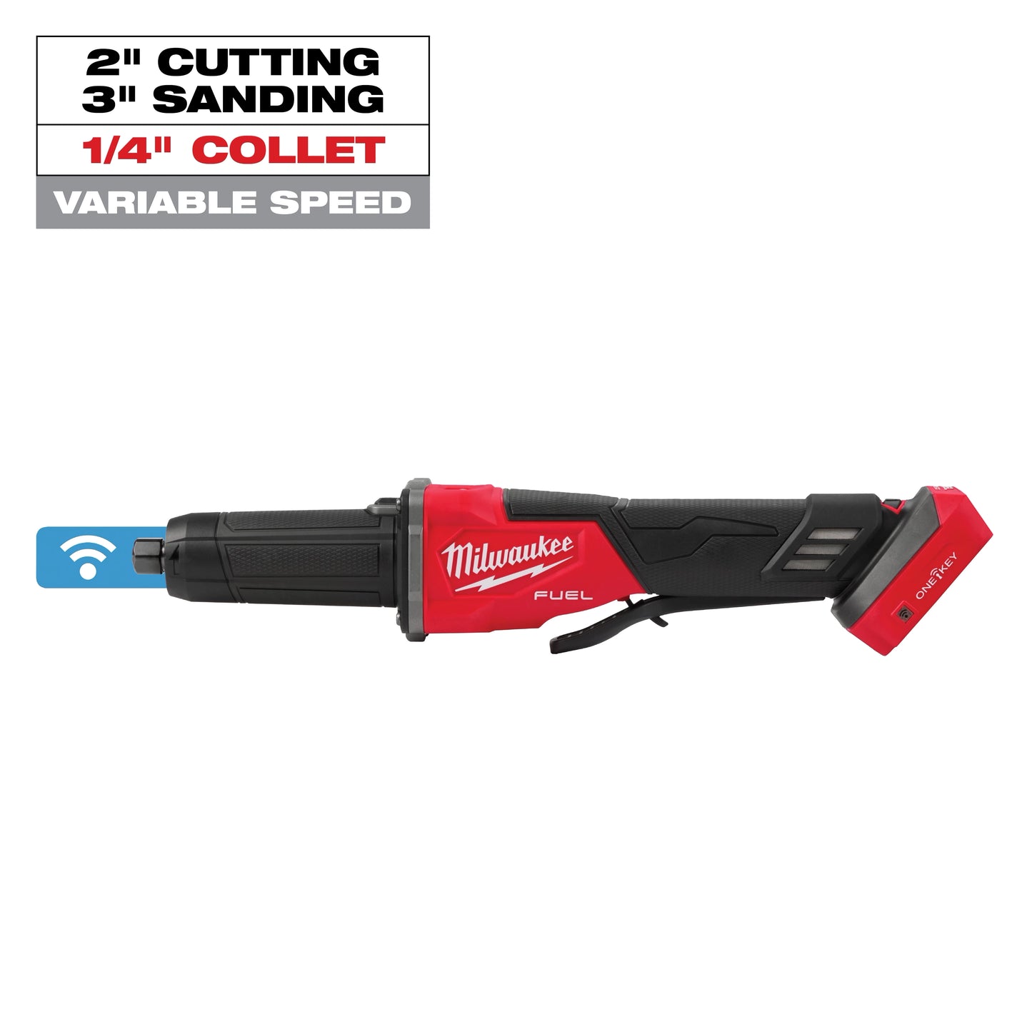Milwaukee M18 FUEL™ Variable Speed, Braking Die Grinder, Paddle Switch w/ ONE-KEY™ — 2984-20