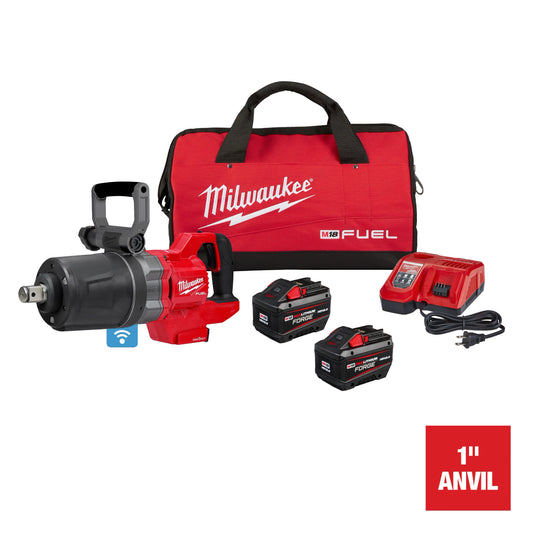 Milwaukee M18 FUEL™ 1" D-Handle High Torque Impact Wrench w/ ONE-KEY™ Kit — 2868-22HD