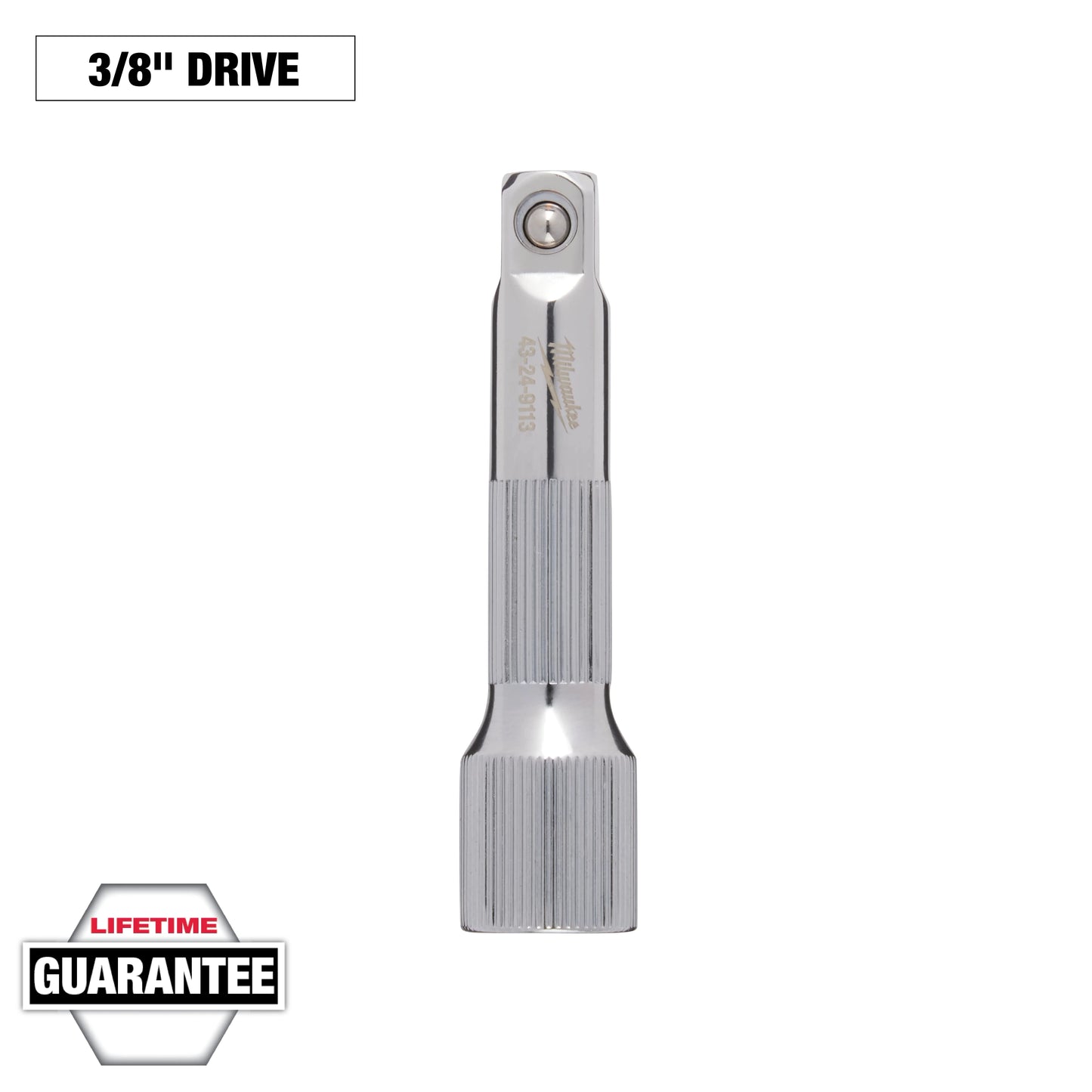 Milwaukee 3/8" Drive 3" Extension — 43-24-9113