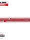 Milwaukee 4 pc 3/8” Drive Wobble Extension Set — 48-22-9351