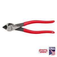 Milwaukee 8" Diagonal Dipped Grip Cutting Pliers (USA) — MT508