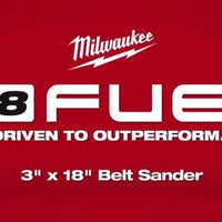 Milwaukee M18 FUEL™ 3"x18" Belt Sander — 2832-20