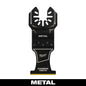 Milwaukee 1-3/8” Carbide Teeth Metal Universal Fit Oscillating Multi-Tool Blade (1 PK) — 49-25-1501