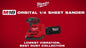 Milwaukee M18™ Orbital 1/4 Sheet Sander — 2649-20