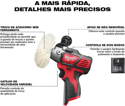 Milwaukee M12™ Variable Speed Polisher/Sander
