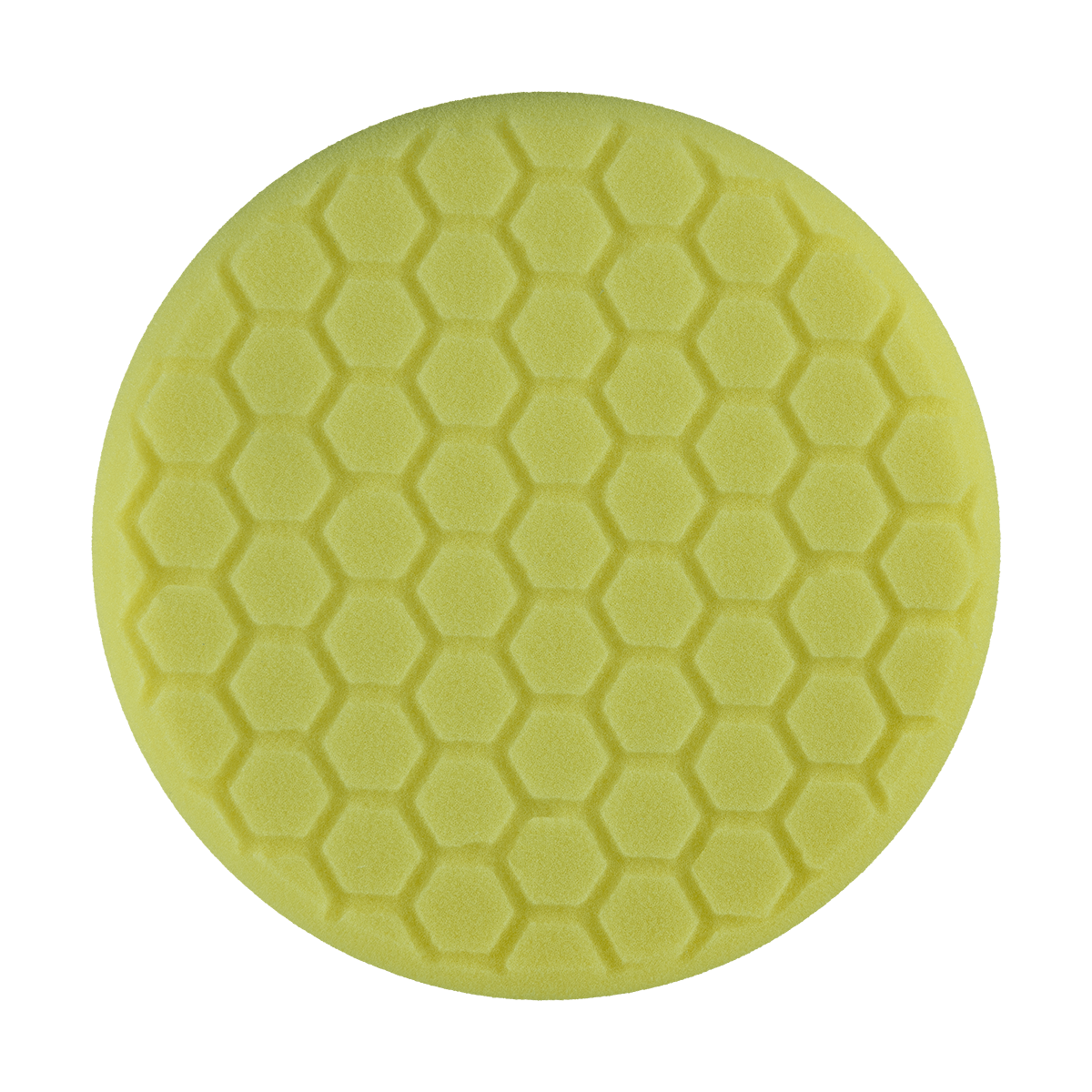 Buff and Shine 631RH 6 in Yellow Hex-Face Polishing Pad