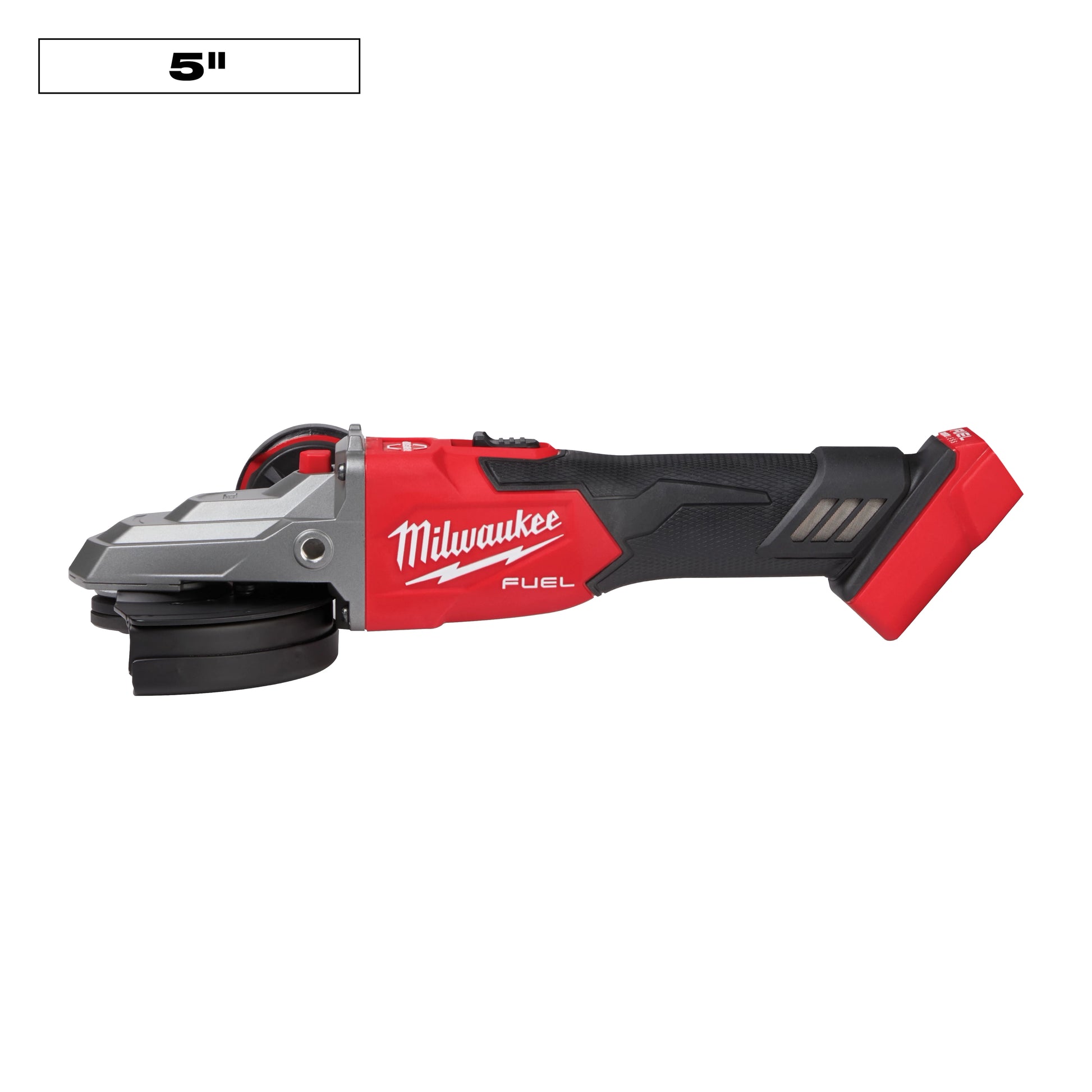 Milwaukee M18 FUEL™ 5" Flathead Braking Grinder, Slide Switch Lock-On — 2887-20