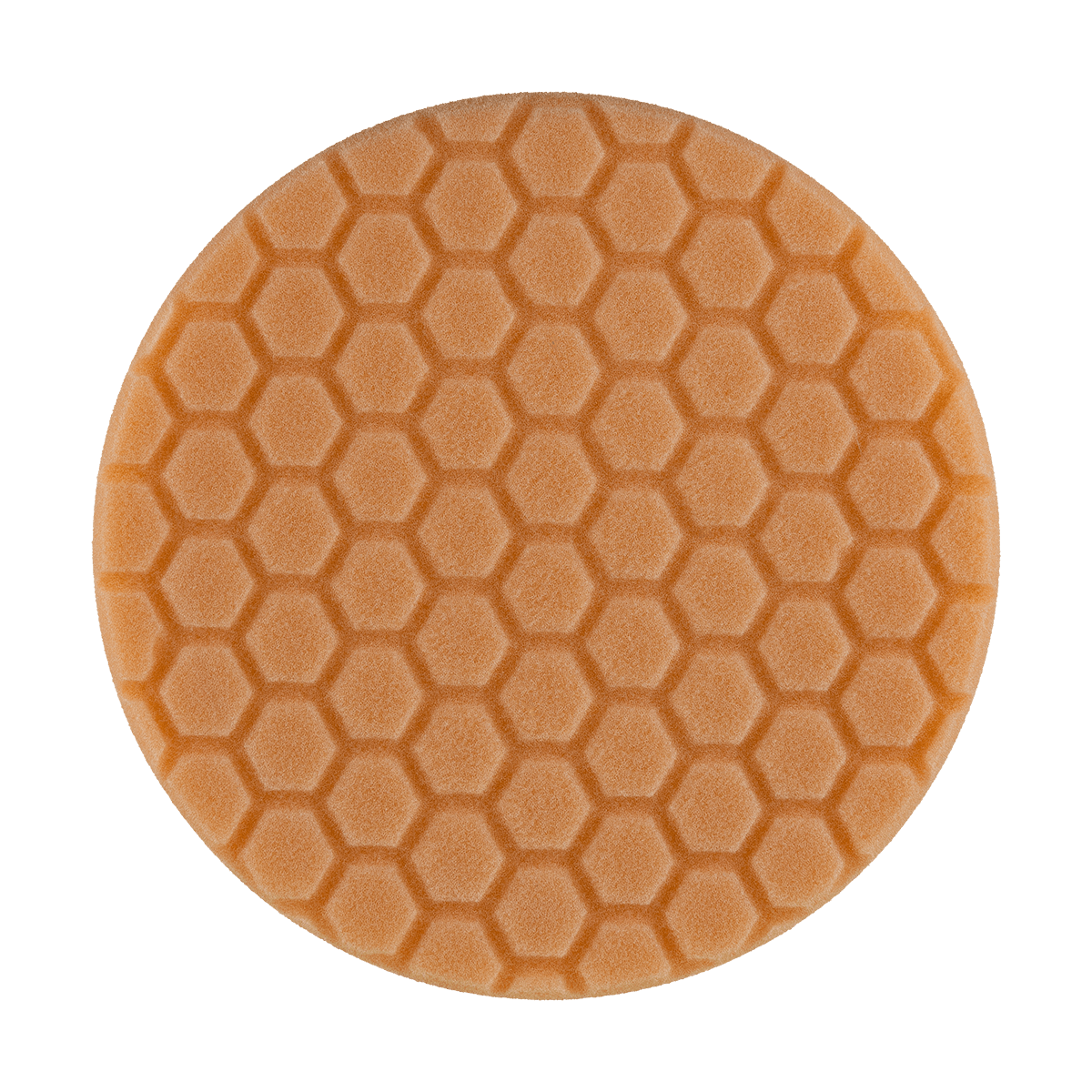 Buff and Shine 680RH 6 in Orange Hex-Face Heavy-Polishing Pad