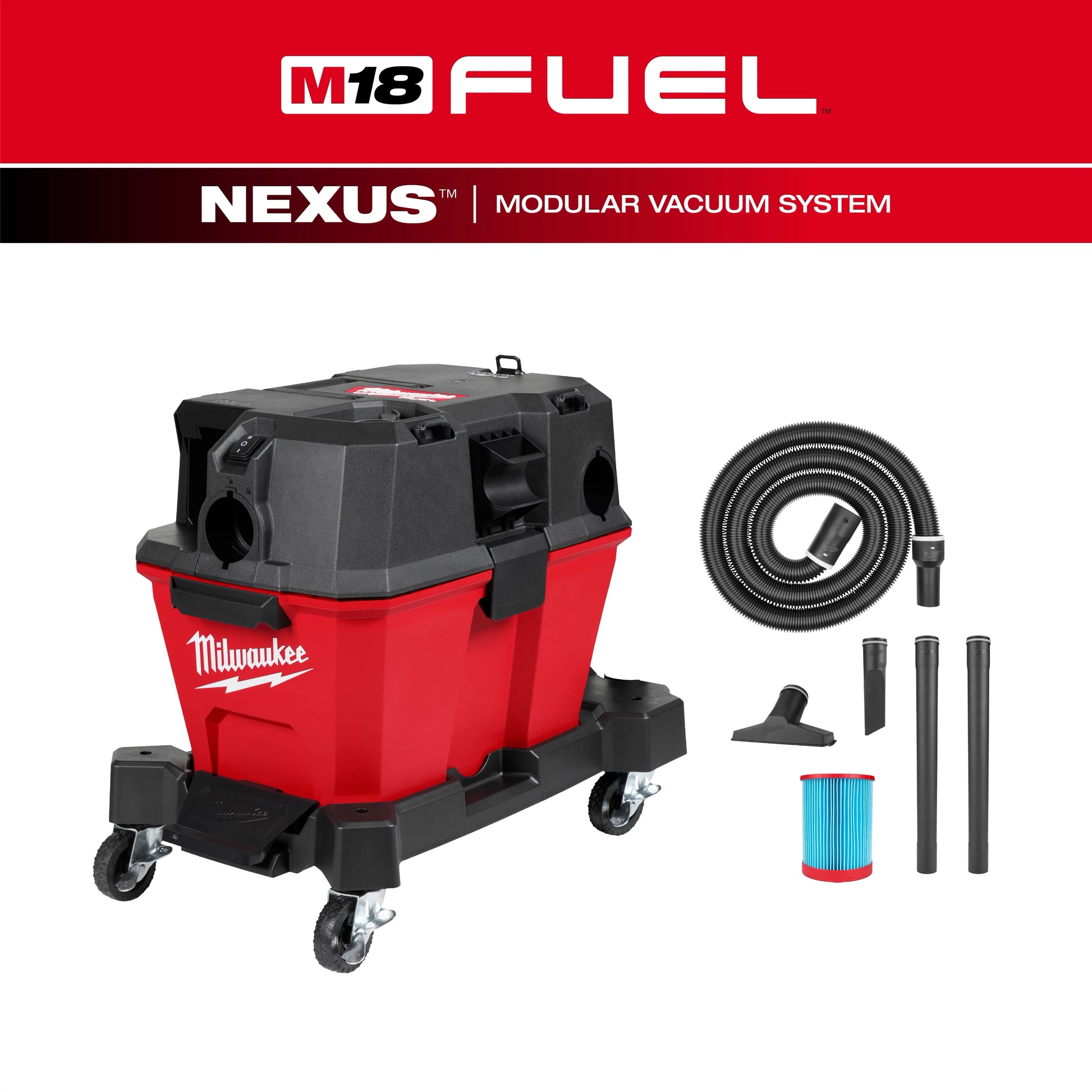 Milwaukee M18 FUEL™ NEXUS™ 6 Gallon Wet/Dry Vacuum — 0910-20