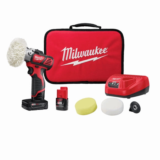 Milwaukee M12™ Variable Speed Polisher/Sander Kit — 2438-22X