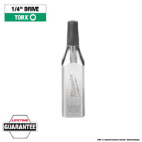 Milwaukee 1/4" Drive T27 TORX® Bit Socket — 45-34-1005