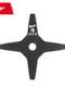 Milwaukee 9” 4-Cutter Brush Blade — 49-16-2757