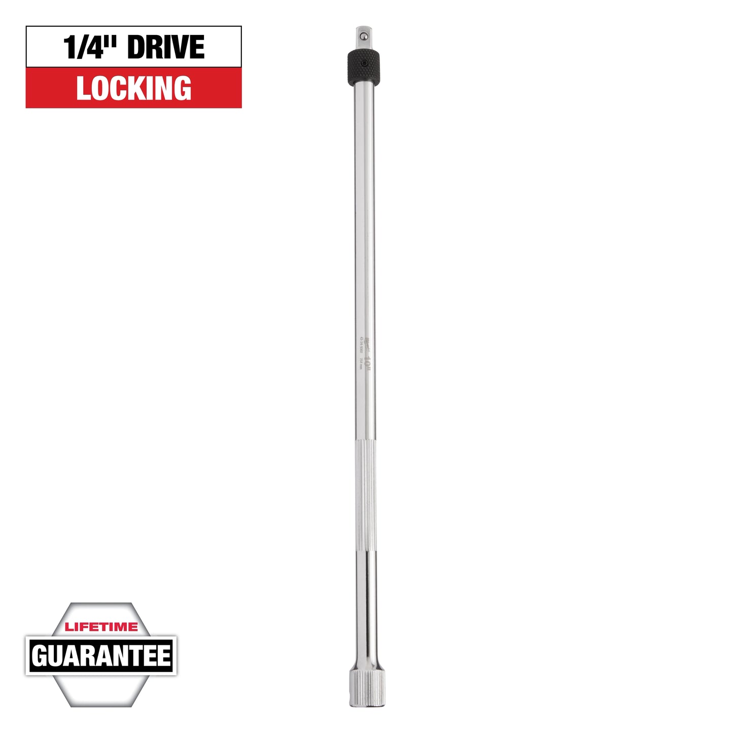 Milwaukee 1/4" Drive 10" Locking Extension — 43-24-9302