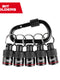 Milwaukee 5 PC Bit Holder with Carabiner — 48-32-4537