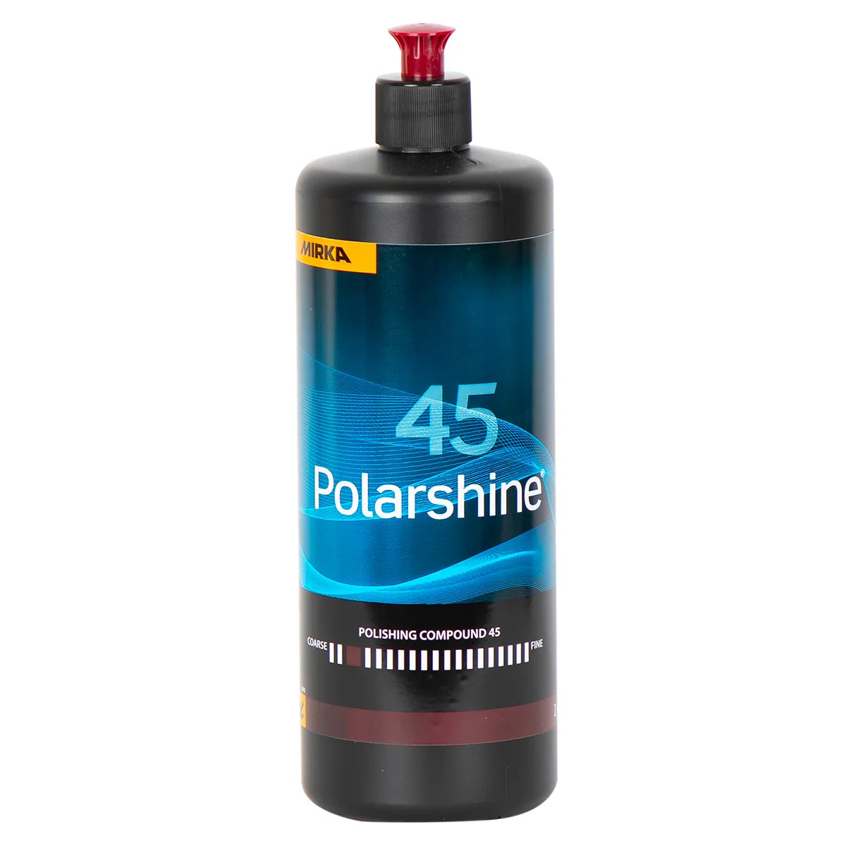 Mirka® Polarshine® 45 Polishing Compound, 1 L Bottle, PC45-1L