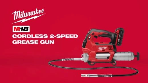 Milwaukee M18™ Cordless 2-Speed Grease Gun Kit — 2646-21CT
